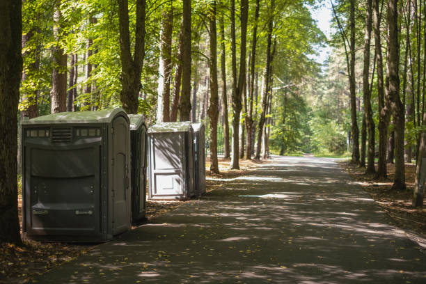 Porta potty delivery and setup in Dunlap, IA